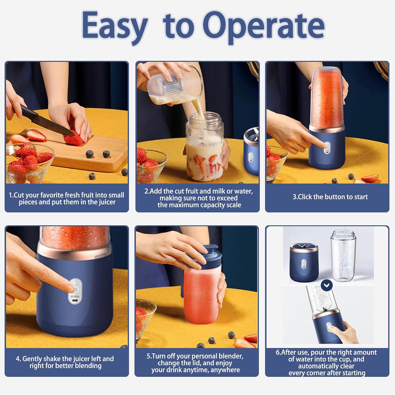 Blendora Portable Personal Blender