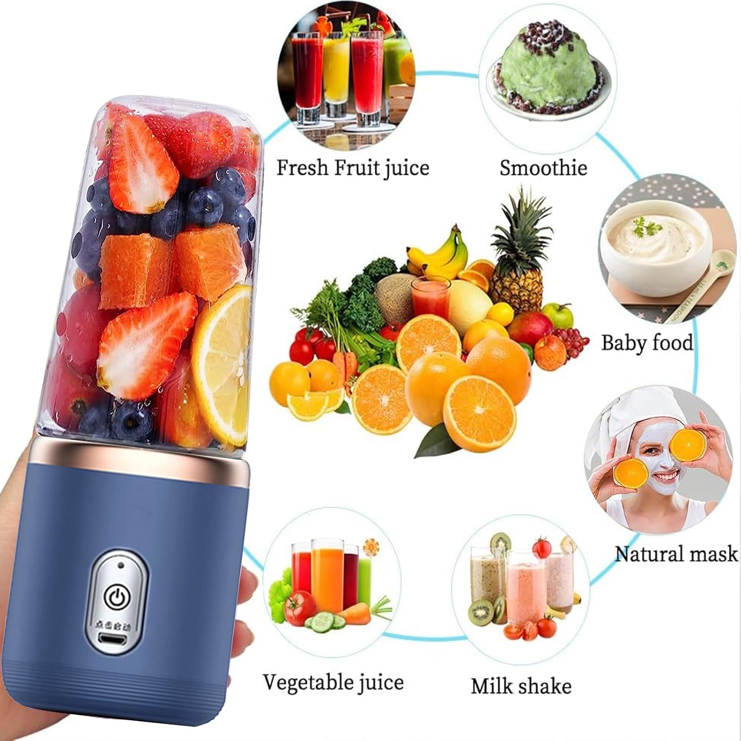Blendora Portable Personal Blender